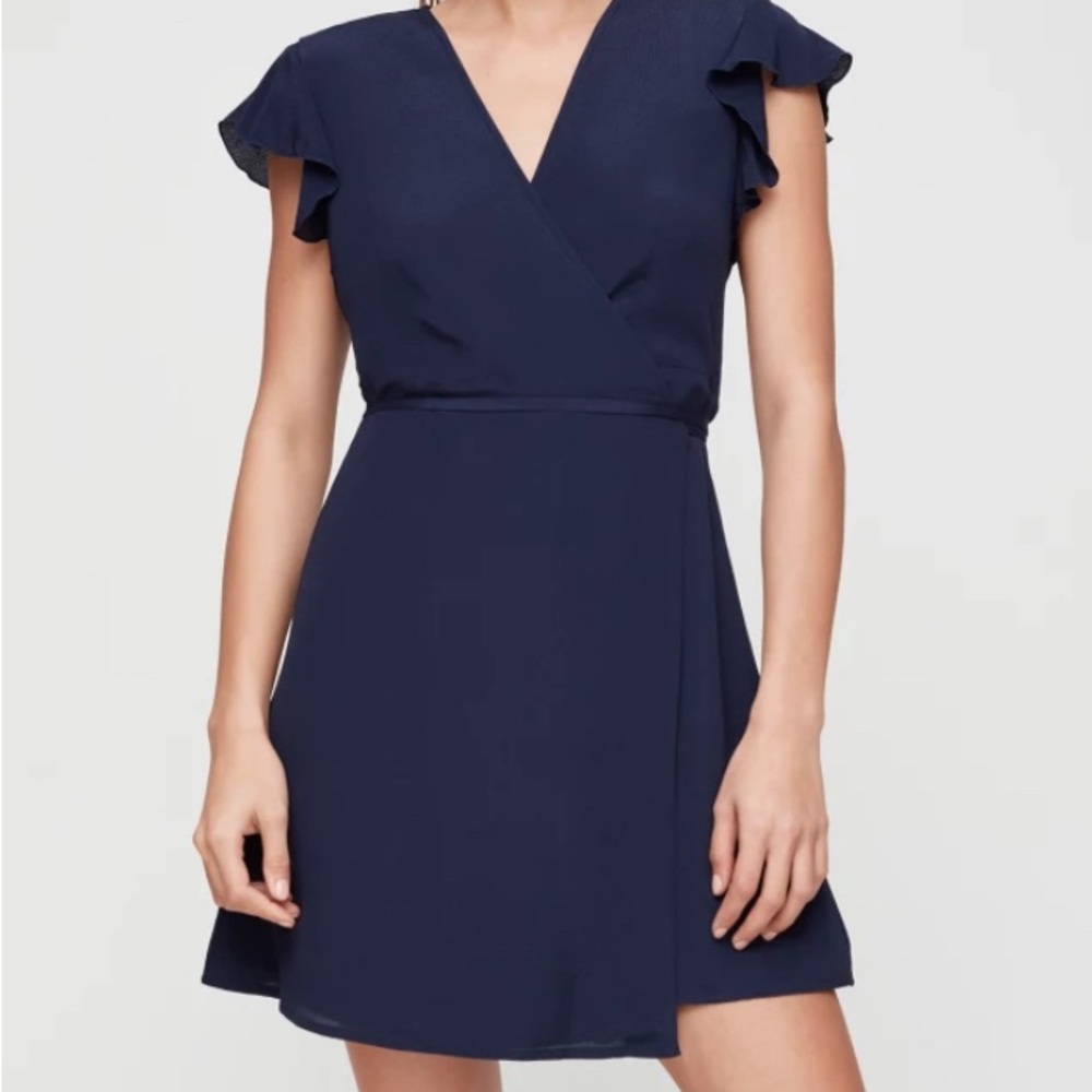 Sunday Best Navy Mini Dress
